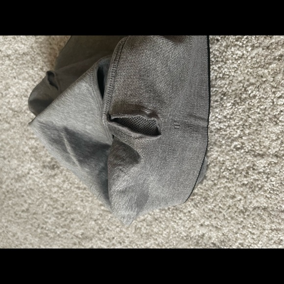 Puma Gray & Black Crisscross Sports Bra - Picture 7 of 7